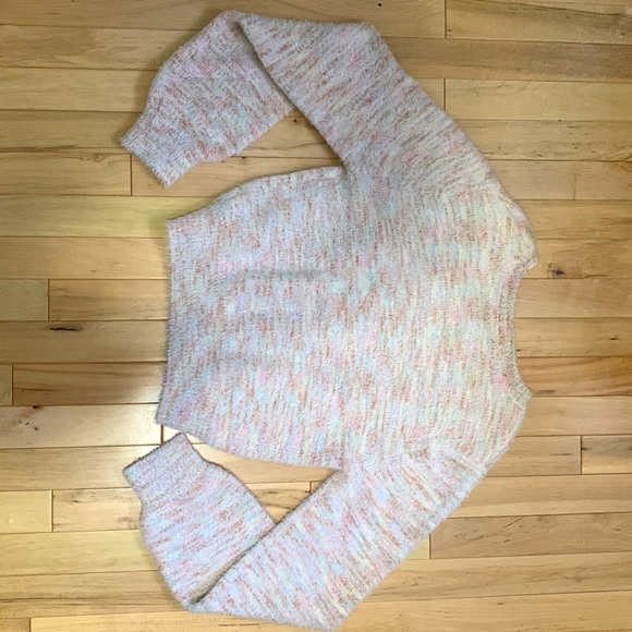 Cropped knit sweater - Picture 2 of 2